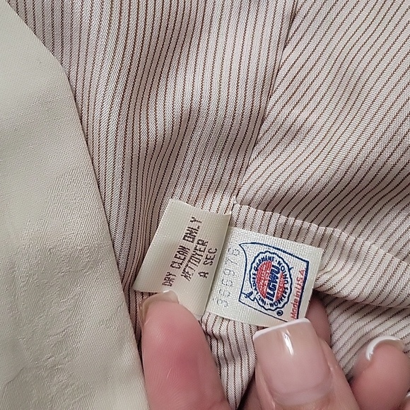 Anne Klien| 🔥Vintage Ivory/Cream Blazer Vest Size 6/M - Picture 12 of 14